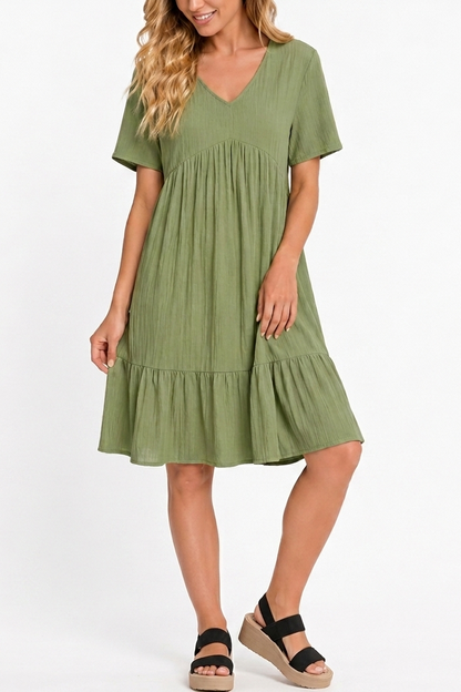 Vestido Fibra Sintética