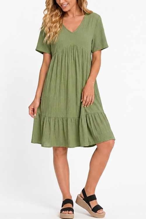 Vestido Fibra Sintética