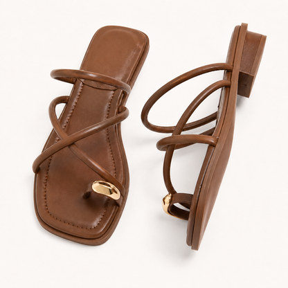 Sandalias Con Anillo