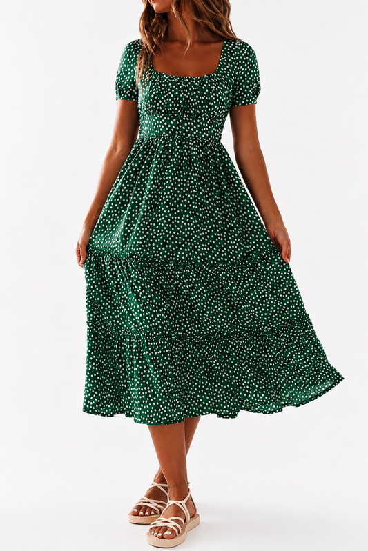 Vestido Lunares Largo